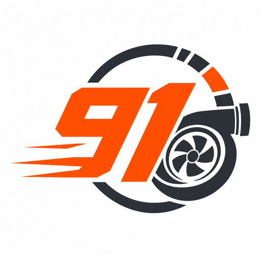 91修车改装Logo-y25epx.cn